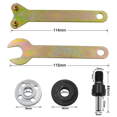 Angle grinder adapter for drill 6/10 mm | Kalsten