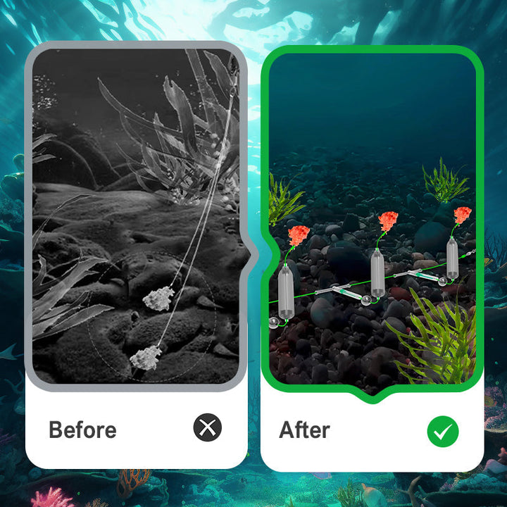 Noxord | 3 hooks Anti-drift bottom fishing rig
