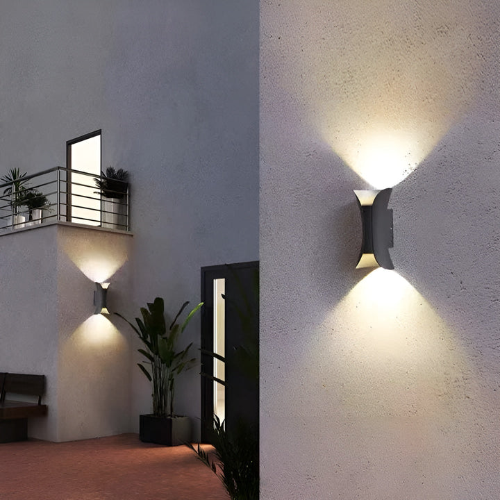 Luxuria Outdoor Wall Lamp - UrbanGlow LED Lighting Kalsten