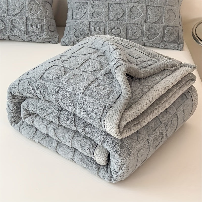 Stylish Coral Fleece Blanket for Ultimate Comfort Noxord