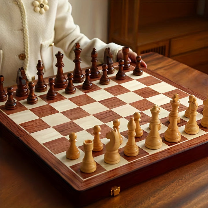 Tournament Chess Set with Handmade Pieces
