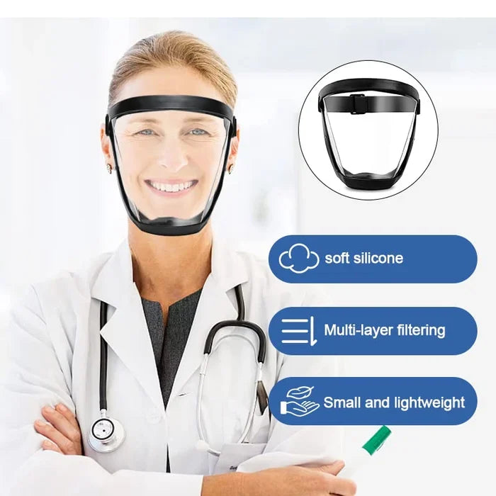 Face shield mask transparent – occupational safety | Kalsten
