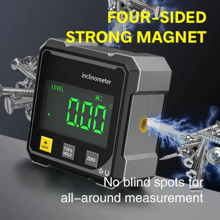 Precision Angle Meter AnglePro – Magnetic Digital Laser Level | Kalsten