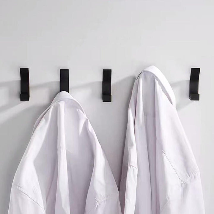 Kalsten | Aviro Aluminum Wall Hooks Black/White - Modern Decorative Coat Hooks