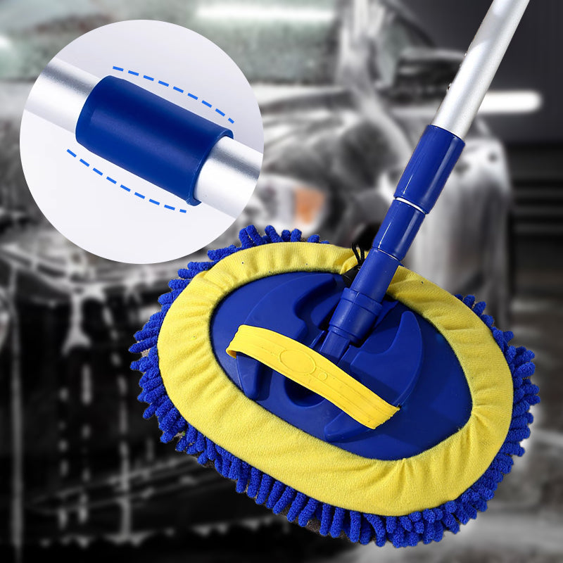 Telescopic car wash mop with extendable handle | Kalsten