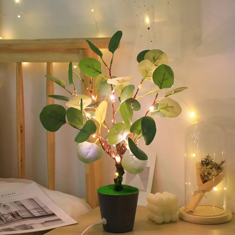 LED Faux Leaf Christmas Lamp Noxord