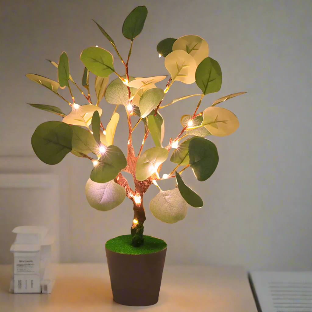 LED Faux Leaf Christmas Lamp Noxord
