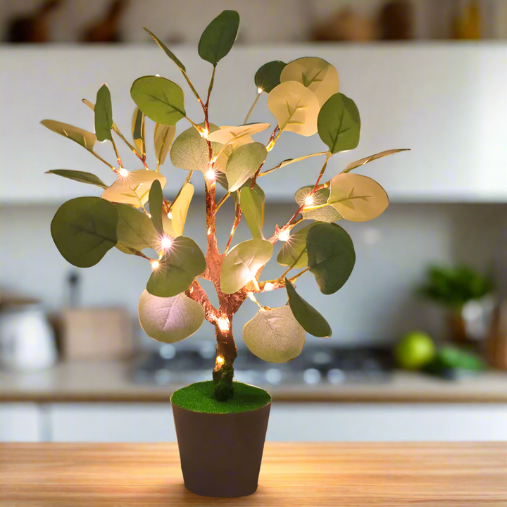 LED Faux Leaf Christmas Lamp Noxord