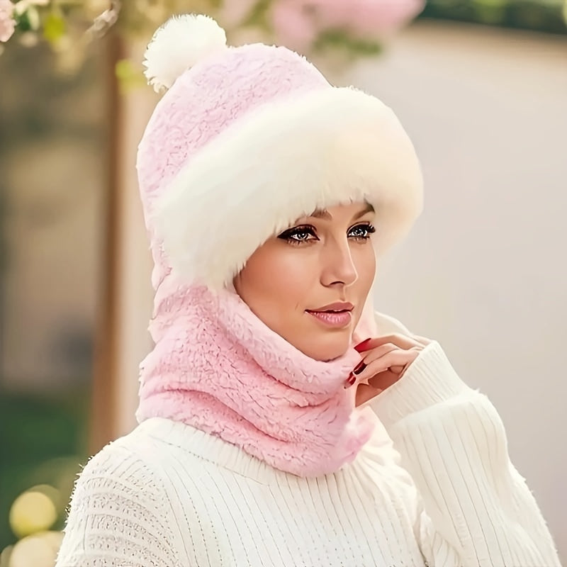 Kalsten | Winter Beanie & Scarf Set | Plush Fleece Lining | Windproof & Lightweight Warmth | ChillGuard