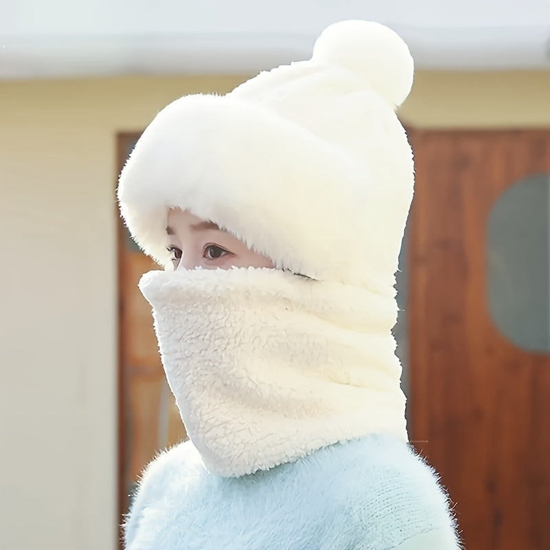 Kalsten | Winter Beanie & Scarf Set | Plush Fleece Lining | Windproof & Lightweight Warmth | ChillGuard