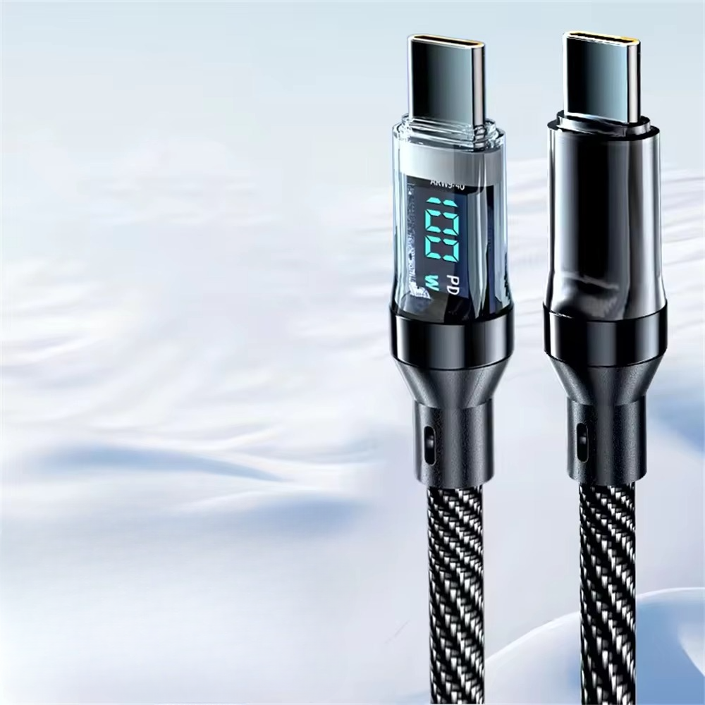 Kalsten | SuperCharge 120W Type-C Fast Charging Cable with LED Display