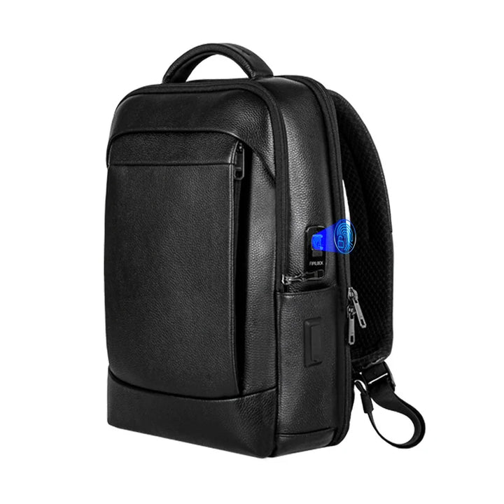 Men’s Business Laptop Backpack with Fingerprint Lock – Large Capacity Anti-Theft | Kalsten