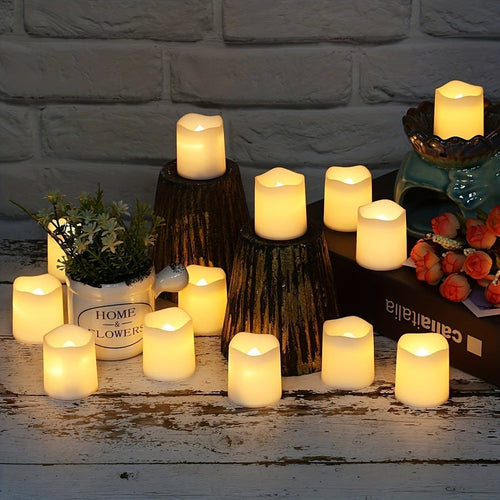 Flameless LED Tea Lights – Warm White Noxord