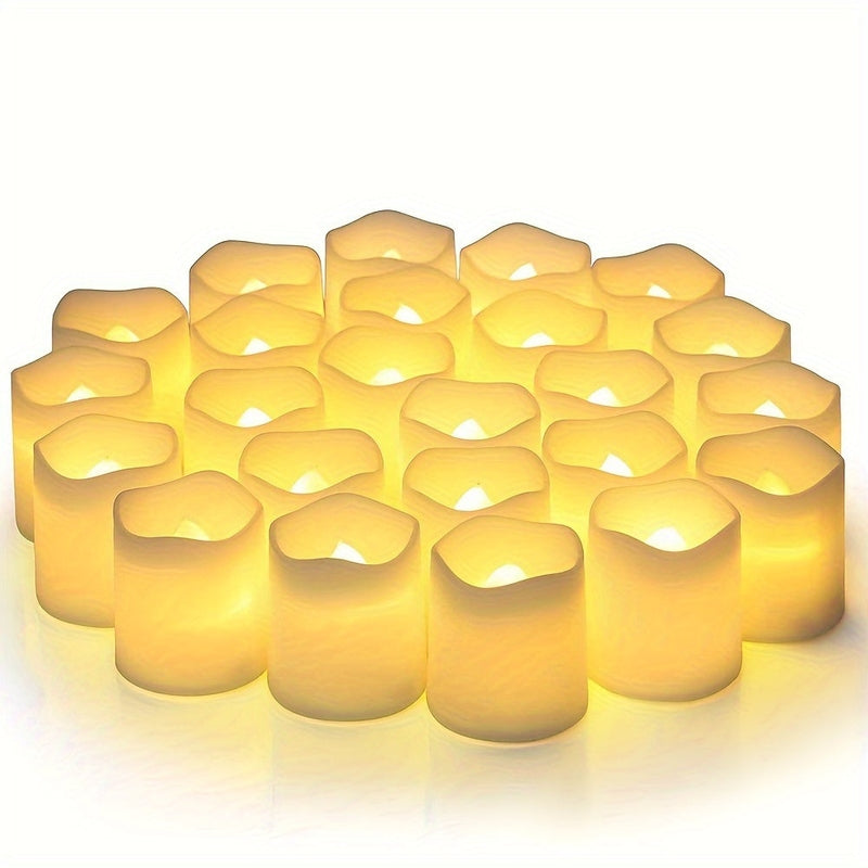 Flameless LED Tea Lights – Warm White Noxord