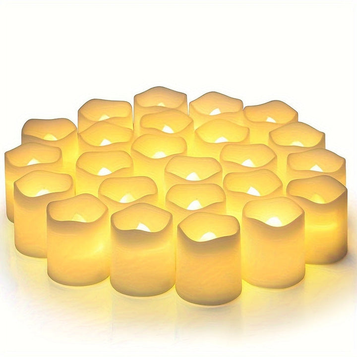 Flameless LED Tea Lights – Warm White Noxord