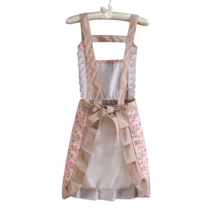 Floral Cotton Kitchen Apron Noxord