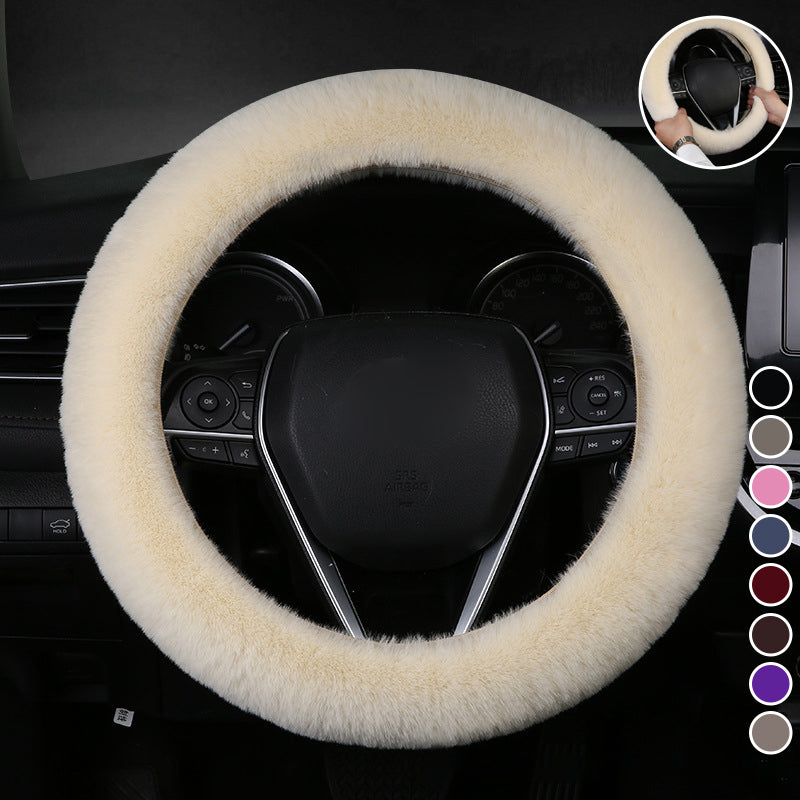Universal Plush Steering Wheel Cover for Car | Kalsten