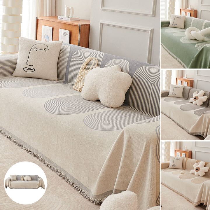 Double Sided Chenille Sofa Cover | Noxord