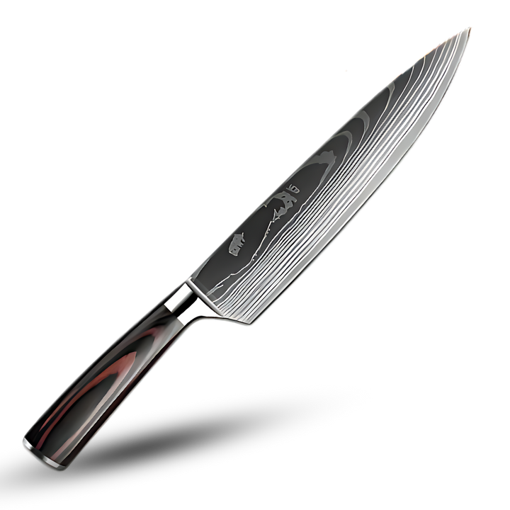 Japanese Pakkawood Kitchen Knives