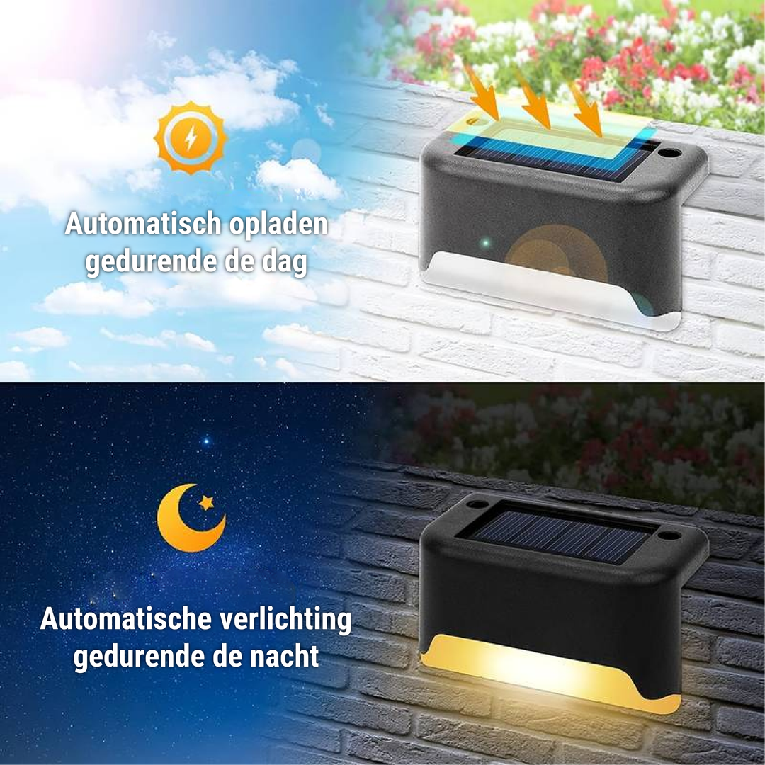 Solar LED Garden Wall Lamp Noxord