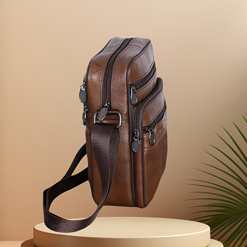 Men’s Leather Shoulder Bag