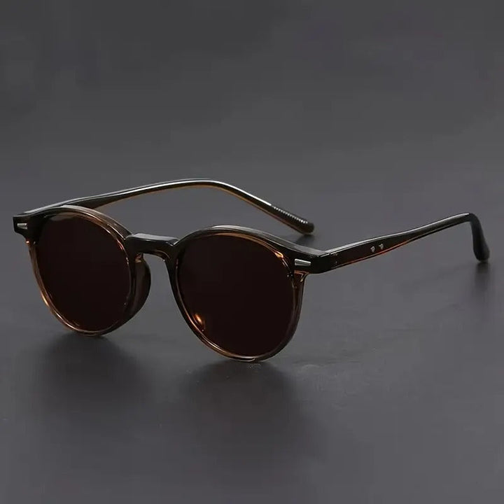 Kalsten | Men's Sunglasses RetroView – Round Tortoiseshell Glasses with Lightweight Frame