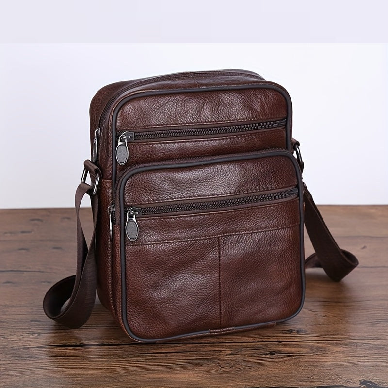 Men’s Leather Shoulder Bag