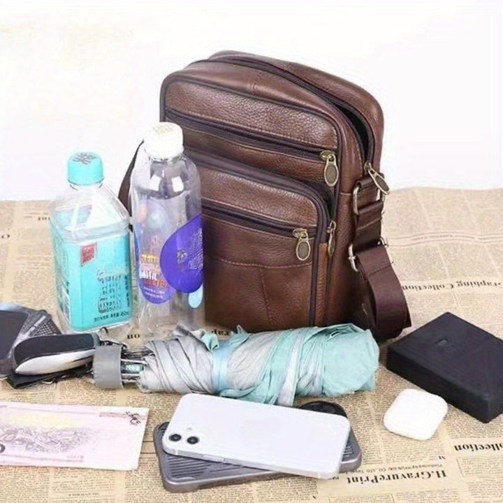 Men’s Leather Shoulder Bag