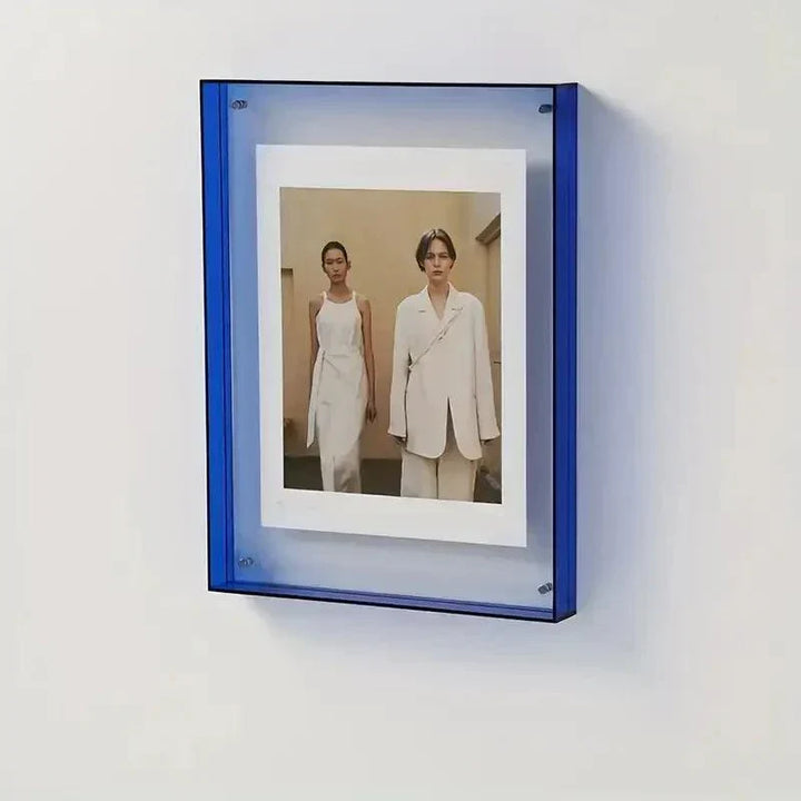 Kalsten | Acrylic Photo Frame | Neon Minimalist Desk Display