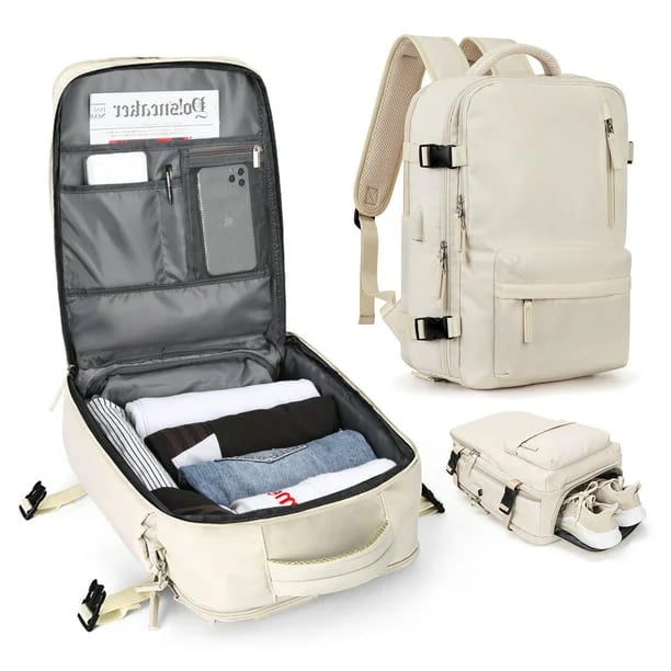 Waterproof Backpack with USB Charging Function and Laptop Compartment 35L | Kalsten