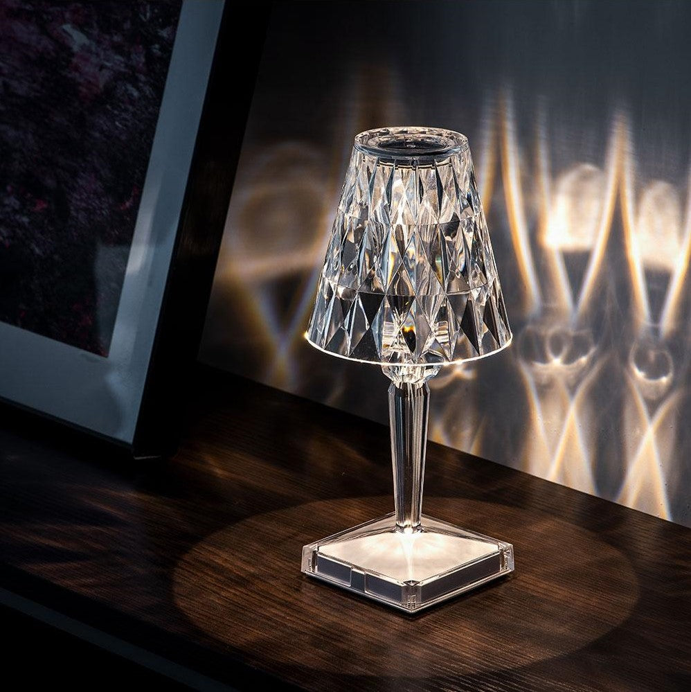 Crystal Effect LED Table Lamp | Noxord