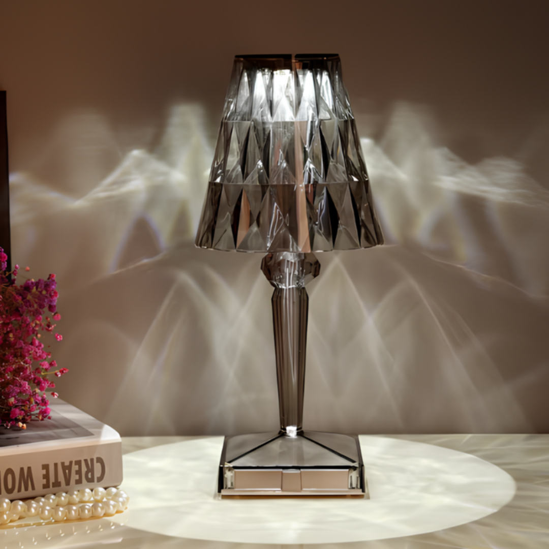 Crystal Effect LED Table Lamp | Noxord