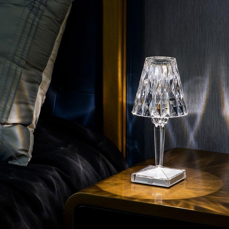 Crystal Effect LED Table Lamp | Noxord
