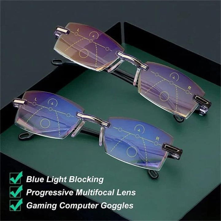 Kalsten | Glasses with Blue Light Filter and Multifocal Strength - VisionGuard
