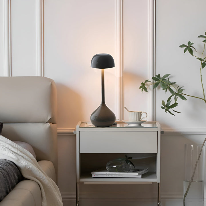 GlowMush Wireless Dimmable Mushroom Table Lamp | Kalsten