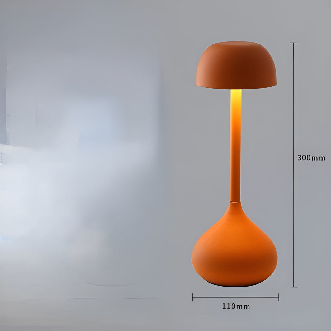 GlowMush Wireless Dimmable Mushroom Table Lamp | Kalsten
