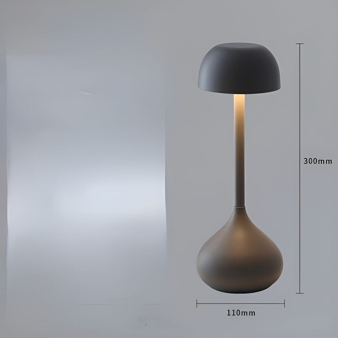 GlowMush Wireless Dimmable Mushroom Table Lamp | Kalsten