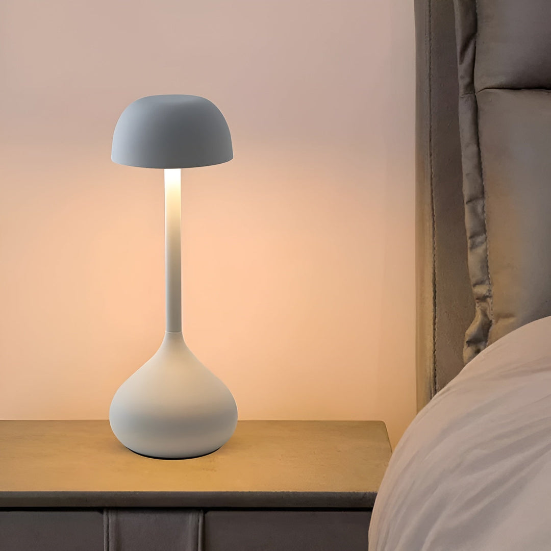 GlowMush Wireless Dimmable Mushroom Table Lamp | Kalsten