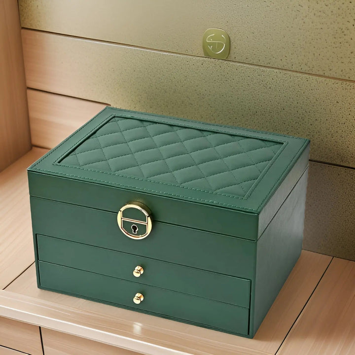 EleganceBox Luxury Multi-Layer Jewellery Box