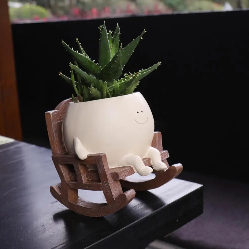 Rocking chair succulent pot | Kalsten