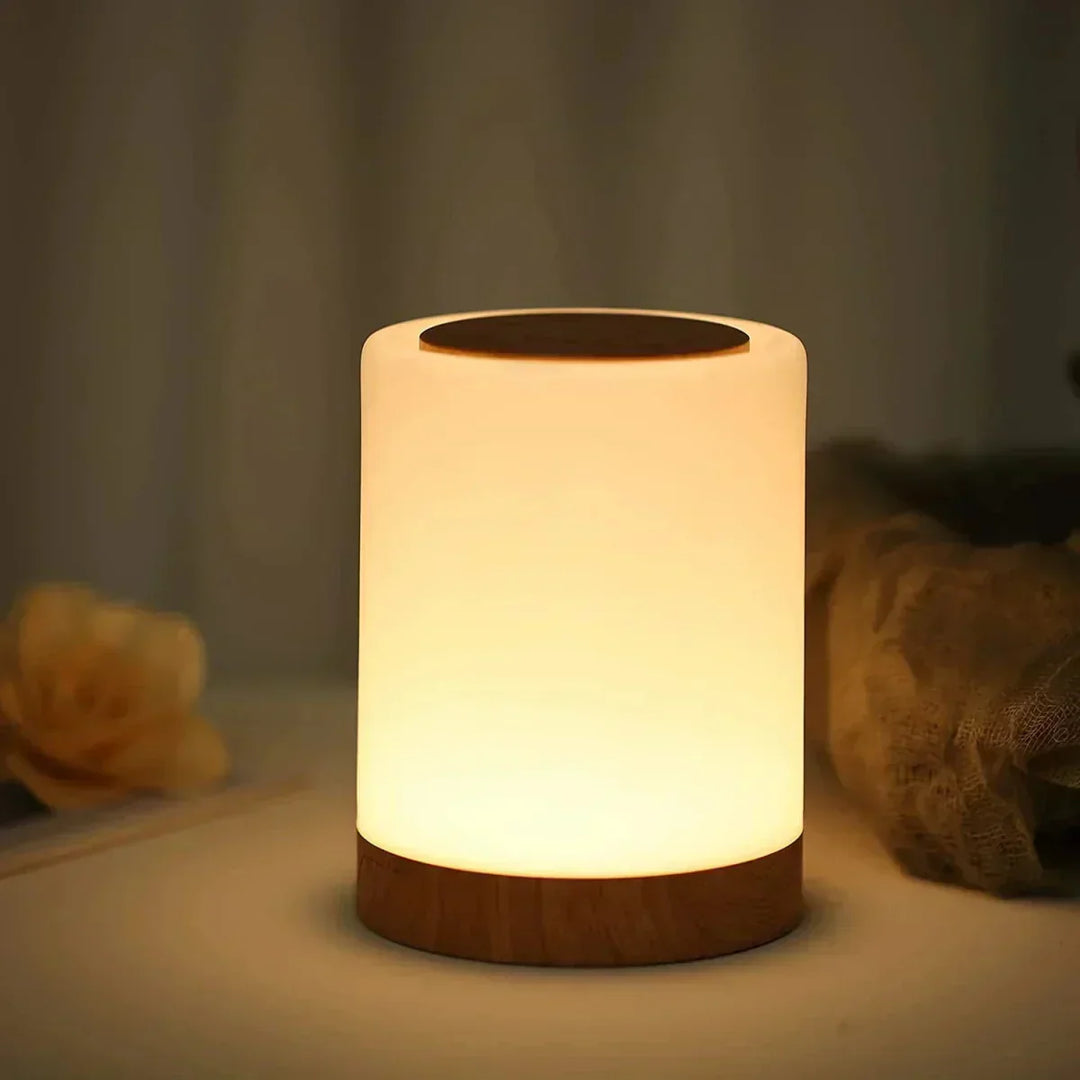 Halina Dimmable Battery Table Lamp with Touch Control Element | Kalsten