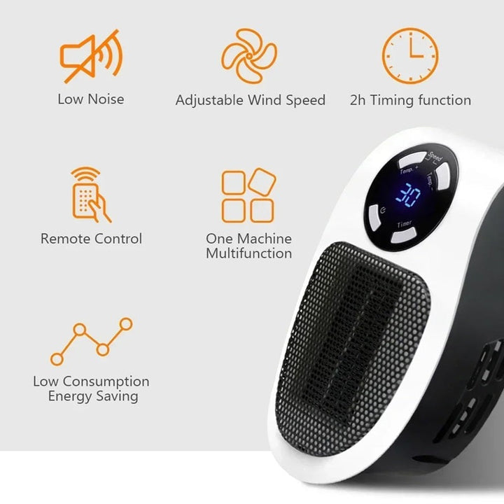 Portable Mini Oven with LED Display & Smart Temperature Control