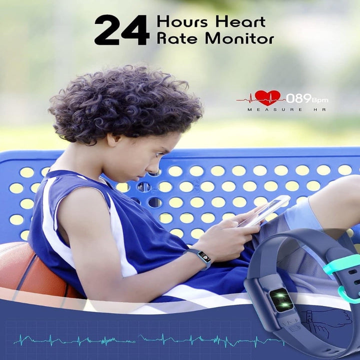 Kids Activity Tracker Watch – Smart Fitness Smartwatch with GPS and Heart Rate Monitor | Kalsten