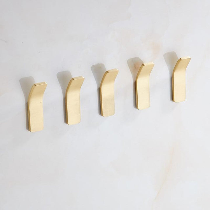 Kalsten | Golden Wall Hooks – Luxurious Brass Coat Hooks for Hallway and Bedroom