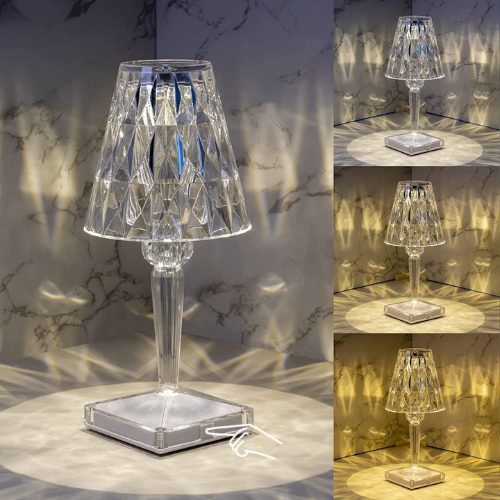 CrystaLamp - LED Table Lamp made of Diamond Crystal | Noxord