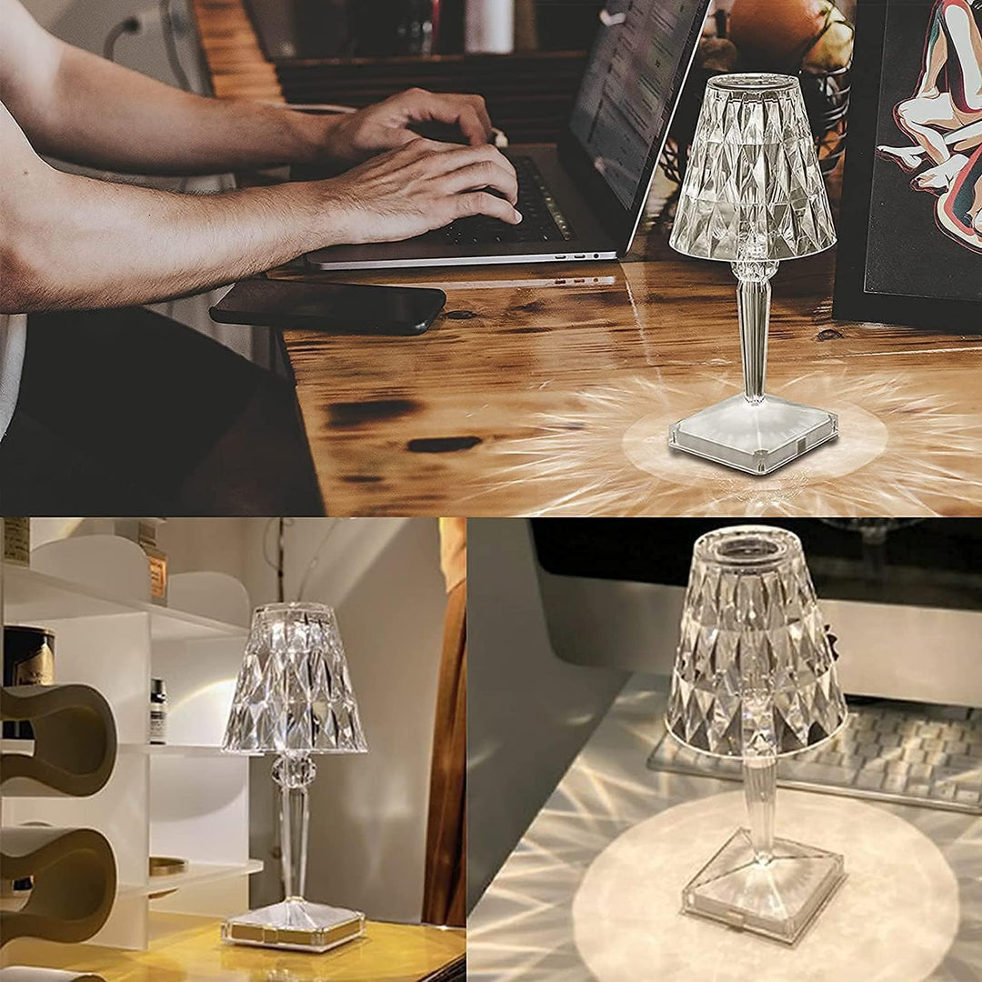 CrystaLamp - LED Table Lamp made of Diamond Crystal | Noxord