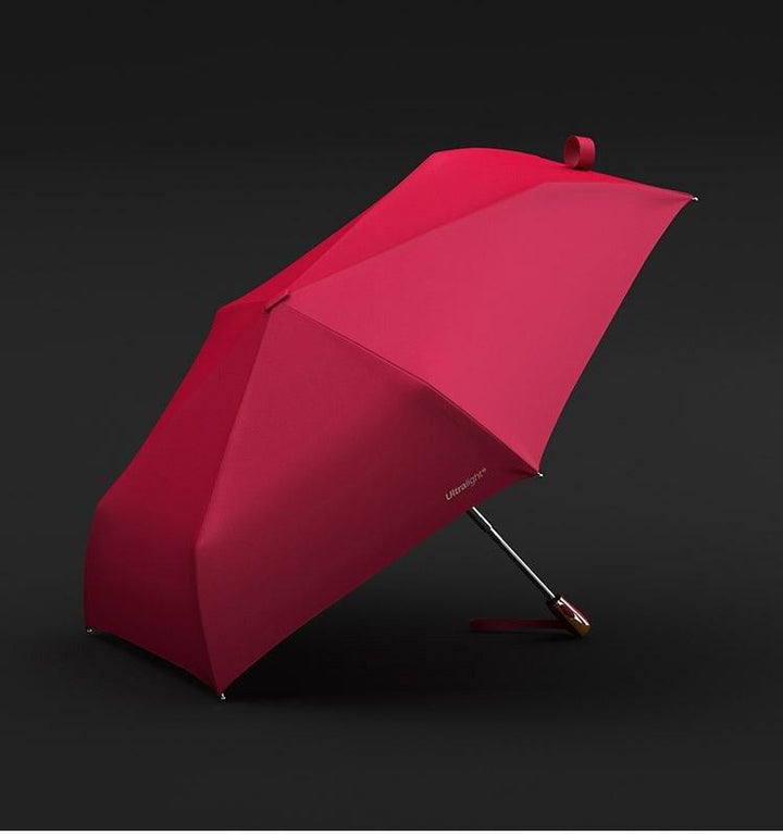 Pink Foldable UV Windproof Rain Poncho Kalsten