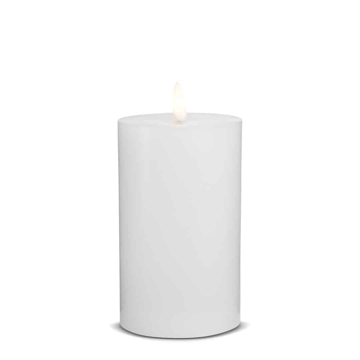 LED Candle (1 piece) with realistic 3D flame 7.5 x 15 cm | Kalsten