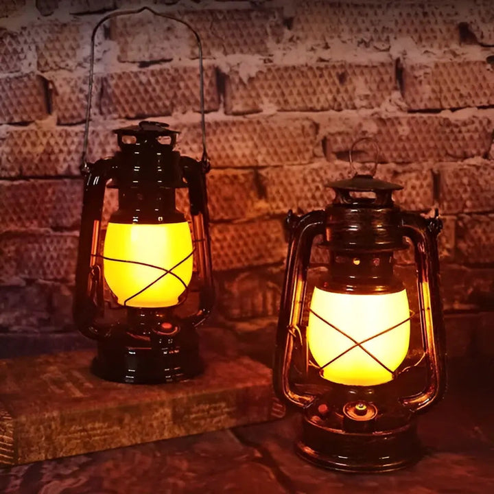 Industrial LED Hanging Lamp - for Cozy Evenings & Outdoor Use Noxord