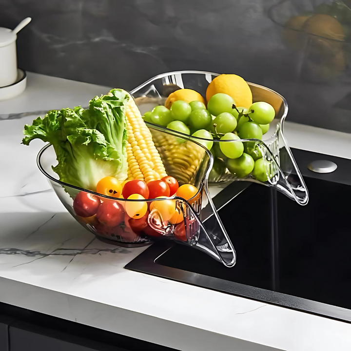 Kitchen Strainer Bowl Fruit Vegetable Strainer Noxord